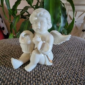 Ceramic Cherub figurine